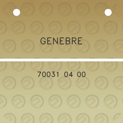 genebre-70031-04-00