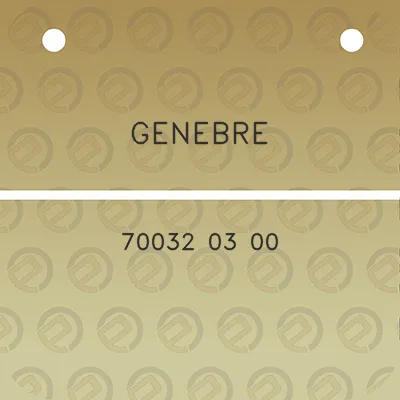 genebre-70032-03-00