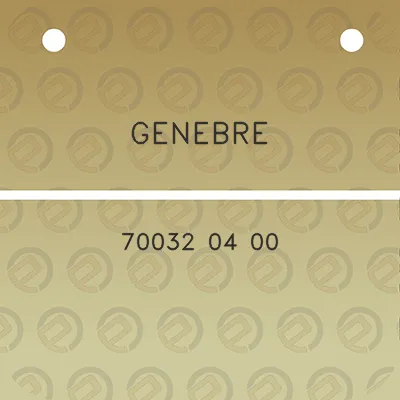 genebre-70032-04-00