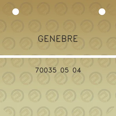 genebre-70035-05-04