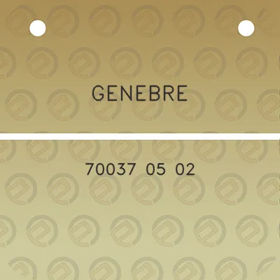 genebre-70037-05-02