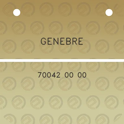 genebre-70042-00-00