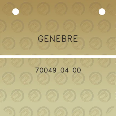 genebre-70049-04-00