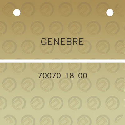 genebre-70070-18-00