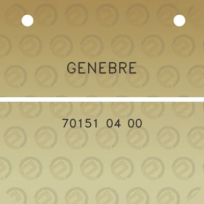 genebre-70151-04-00