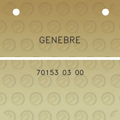 genebre-70153-03-00