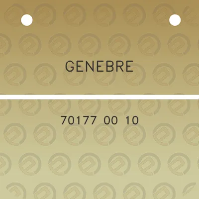 genebre-70177-00-10