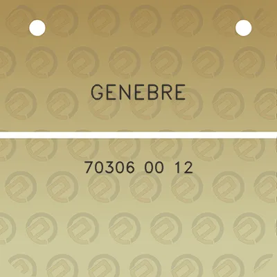 genebre-70306-00-12