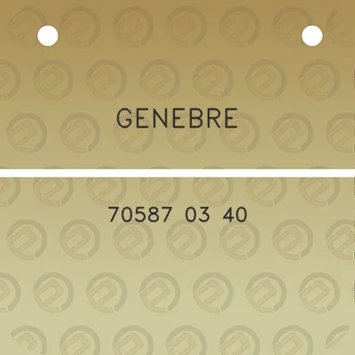 genebre-70587-03-40