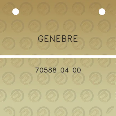 genebre-70588-04-00