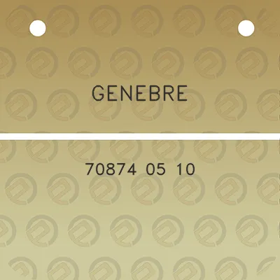 genebre-70874-05-10