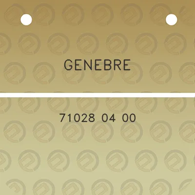 genebre-71028-04-00