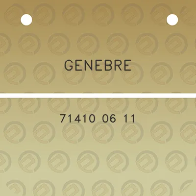 genebre-71410-06-11