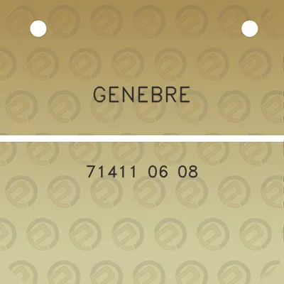 genebre-71411-06-08