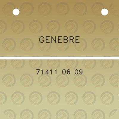 genebre-71411-06-09