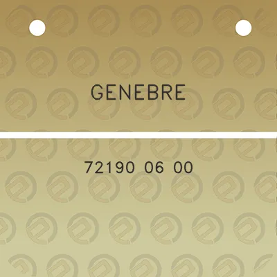 genebre-72190-06-00