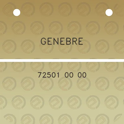 genebre-72501-00-00