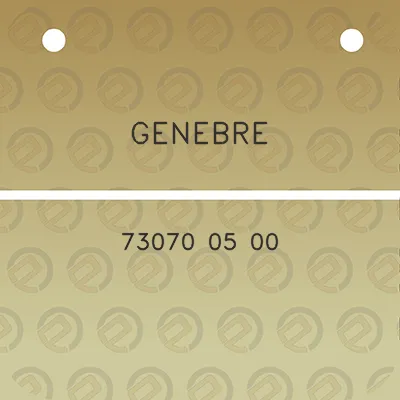 genebre-73070-05-00