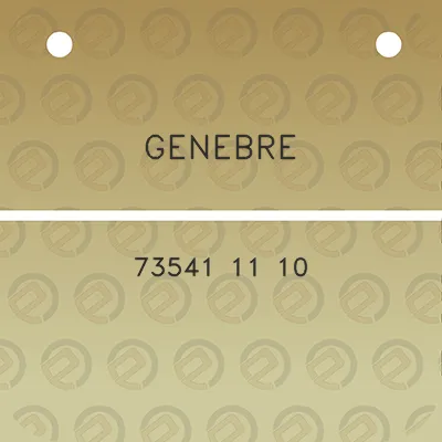 genebre-73541-11-10