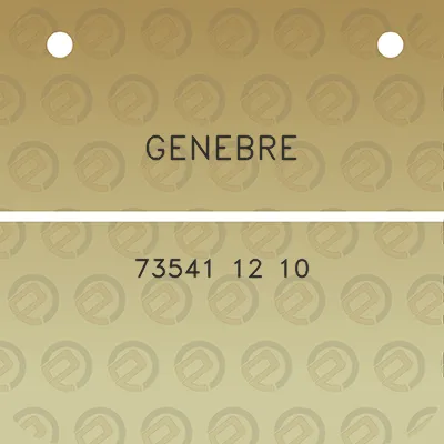 genebre-73541-12-10