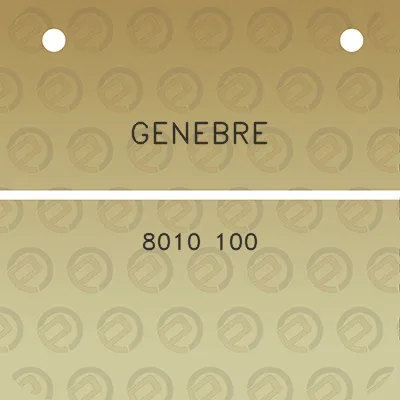 genebre-8010-100