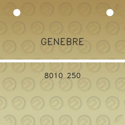 genebre-8010-250