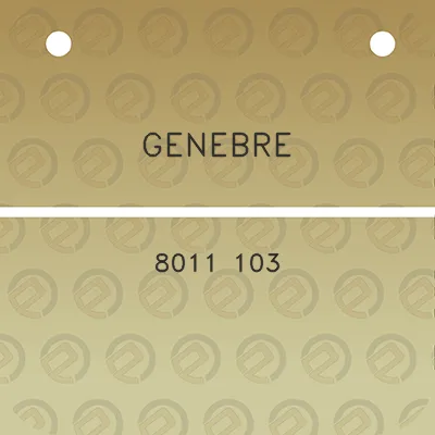 genebre-8011-103