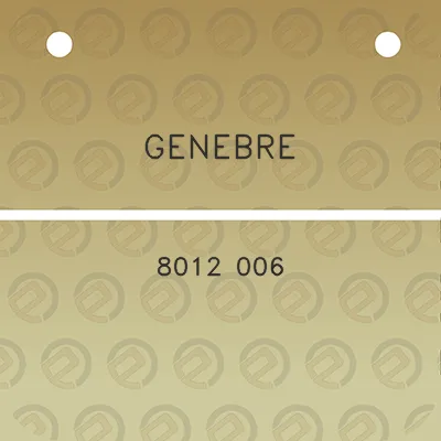 genebre-8012-006