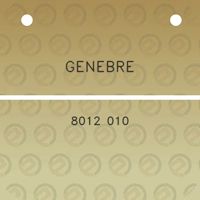 genebre-8012-010