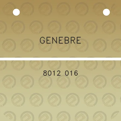 genebre-8012-016