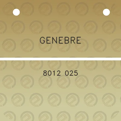 genebre-8012-025