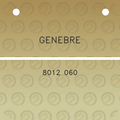 genebre-8012-060