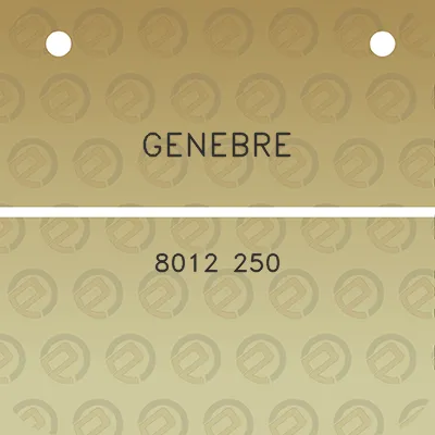 genebre-8012-250