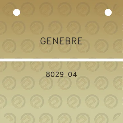 genebre-8029-04