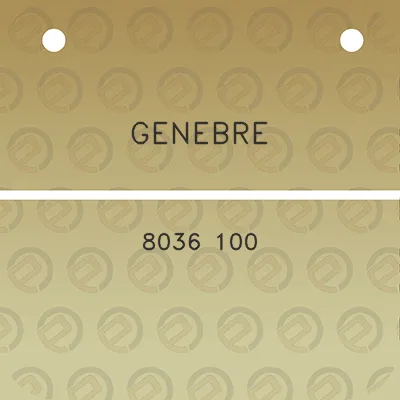 genebre-8036-100