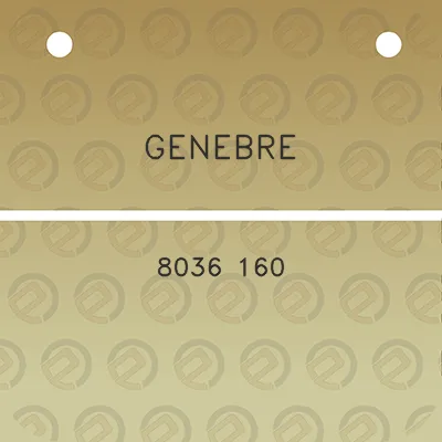 genebre-8036-160