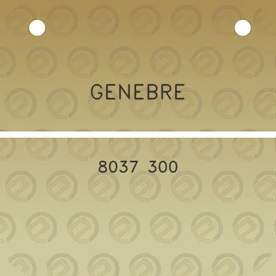 genebre-8037-300