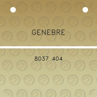 genebre-8037-404