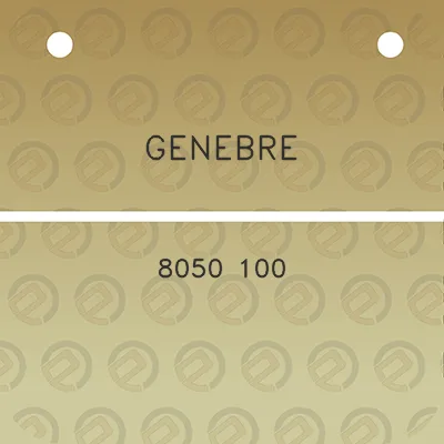 genebre-8050-100