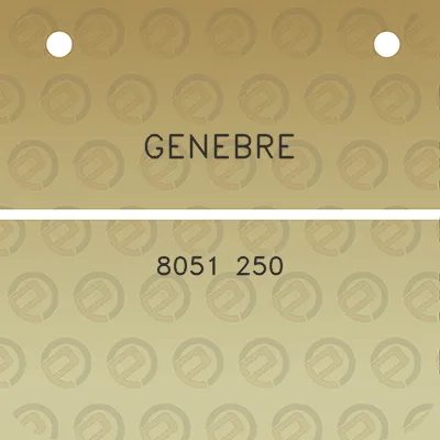 genebre-8051-250