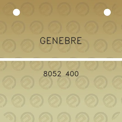 genebre-8052-400