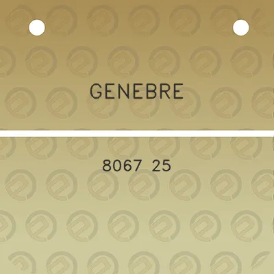 genebre-8067-25