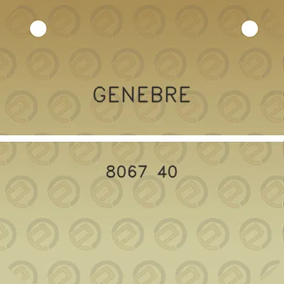 genebre-8067-40