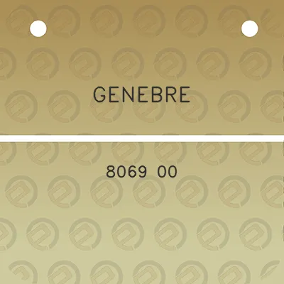 genebre-8069-00