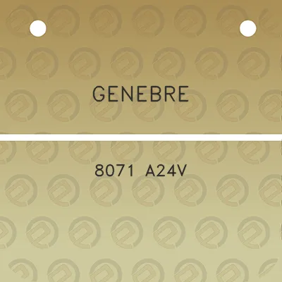 genebre-8071-a24v