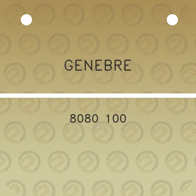 genebre-8080-100