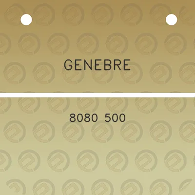 genebre-8080-500