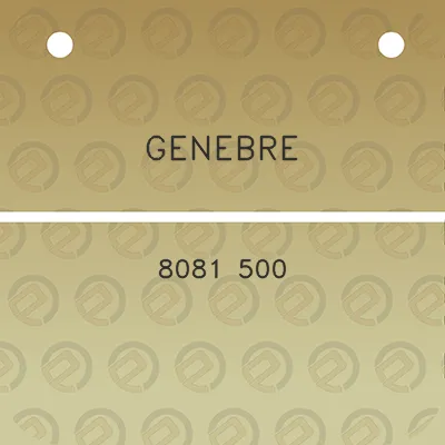 genebre-8081-500