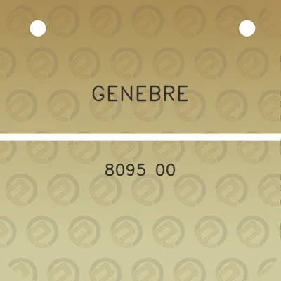 genebre-8095-00