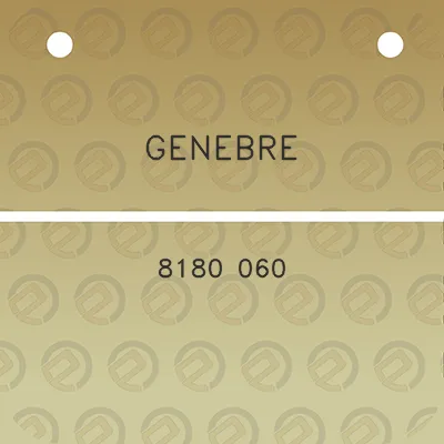 genebre-8180-060